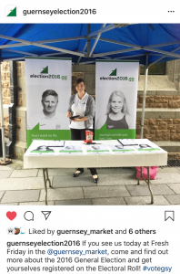 influencer marketing local politics Guernsey